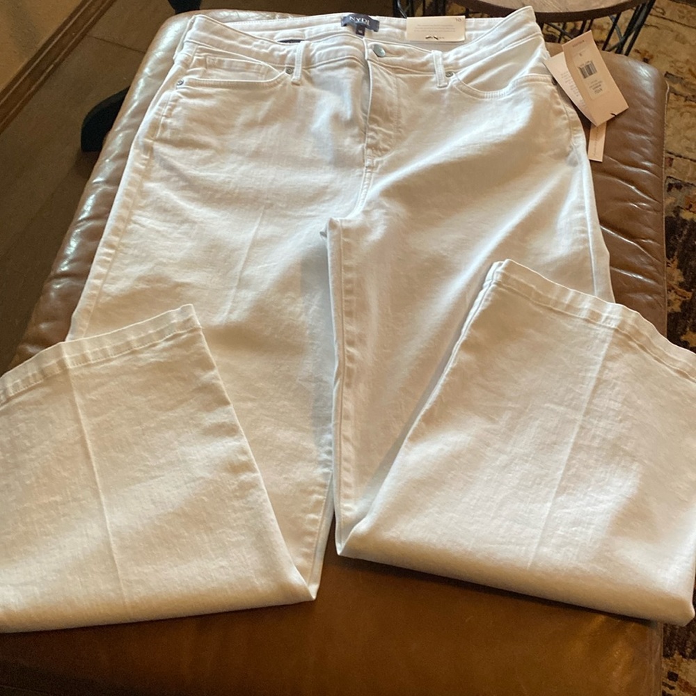NYDJ white jeans
